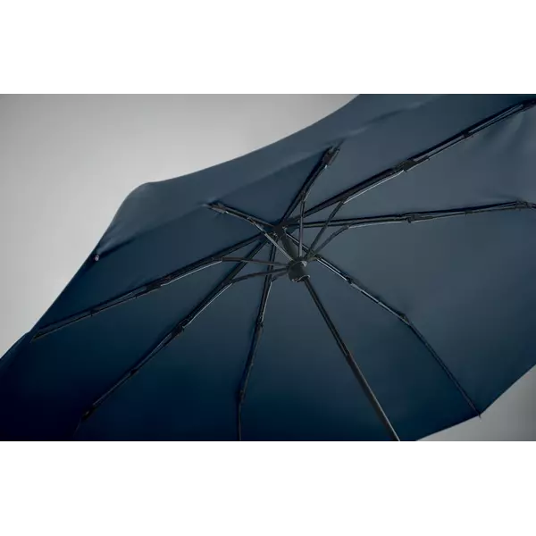 Windproof foldable umbrella set with a bag