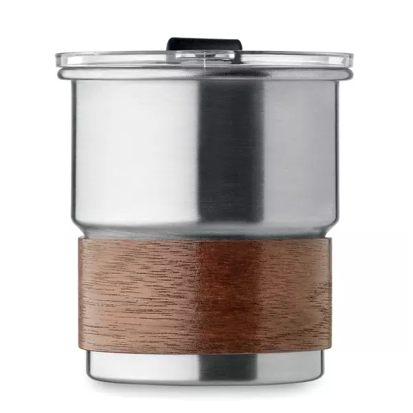 Stainless steel tumbler with straw