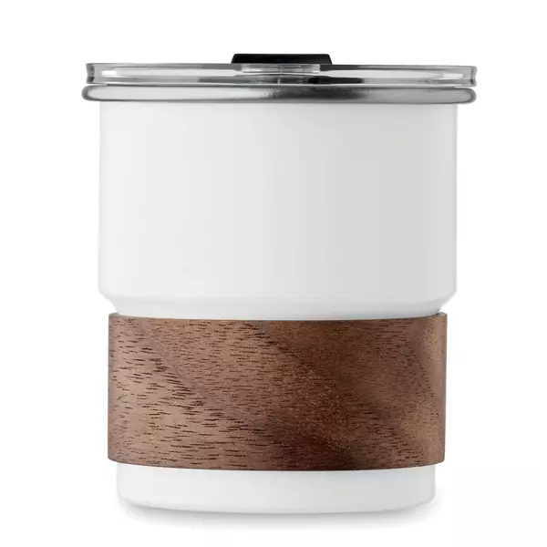 Stainless steel tumbler with straw