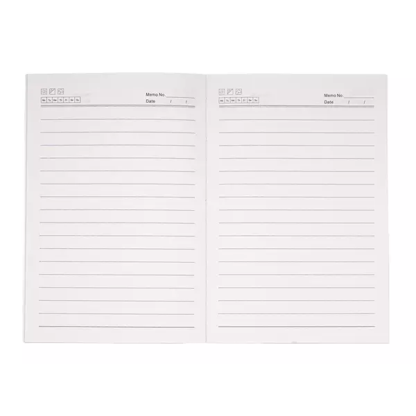 A5 notebook with soft covers