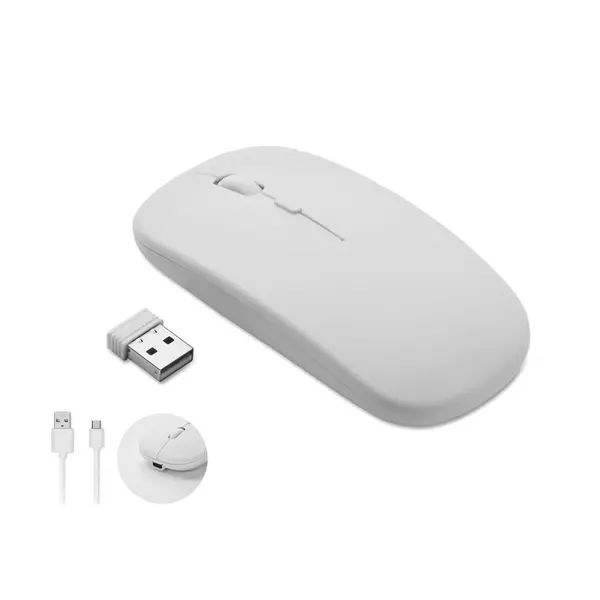 Wireless mouse with Type-C charging