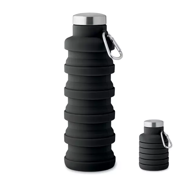 Collapsible silicone bottle 500 ml.