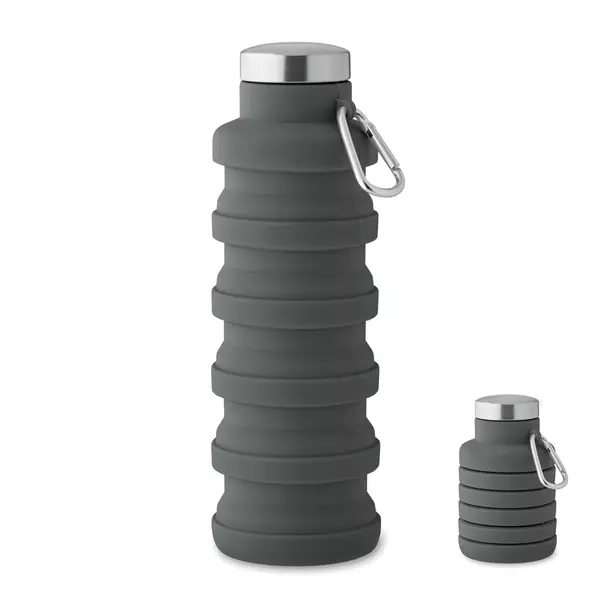 Collapsible silicone bottle 500 ml.