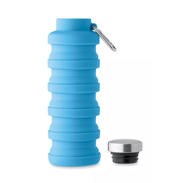Collapsible silicone bottle 500 ml.