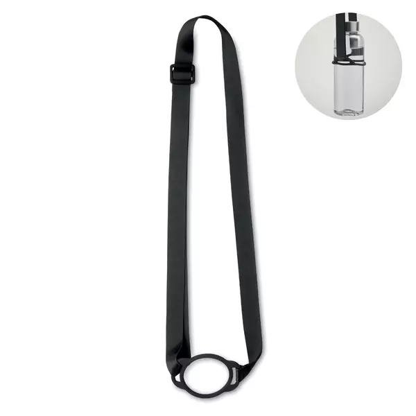 Lanyard with a bottle holder