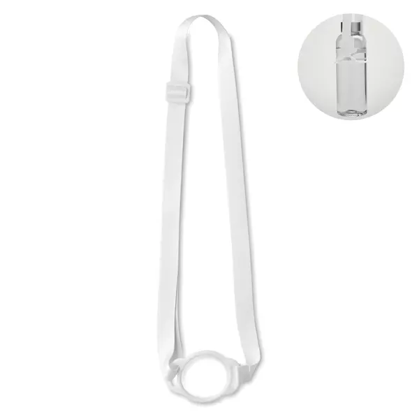 Lanyard with a bottle holder