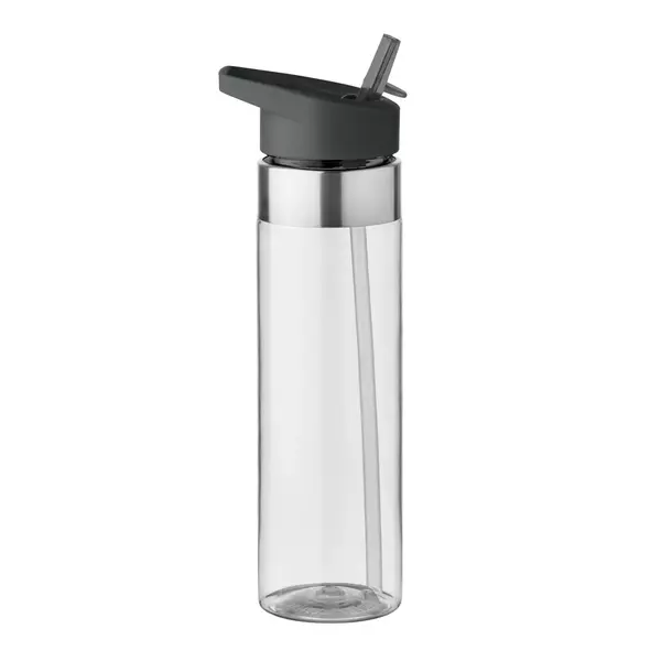 Drinking bottle made of Tritan with a straw 650 ml