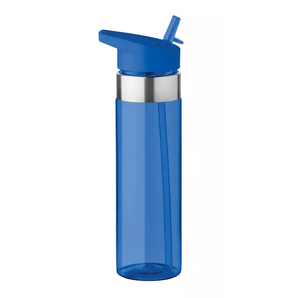 Drinking bottle made of Tritan with a straw 650 ml