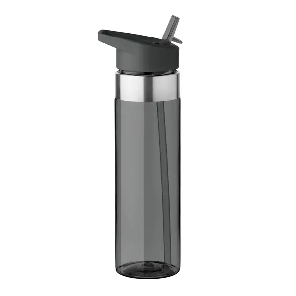 Drinking bottle made of Tritan with a straw 650 ml