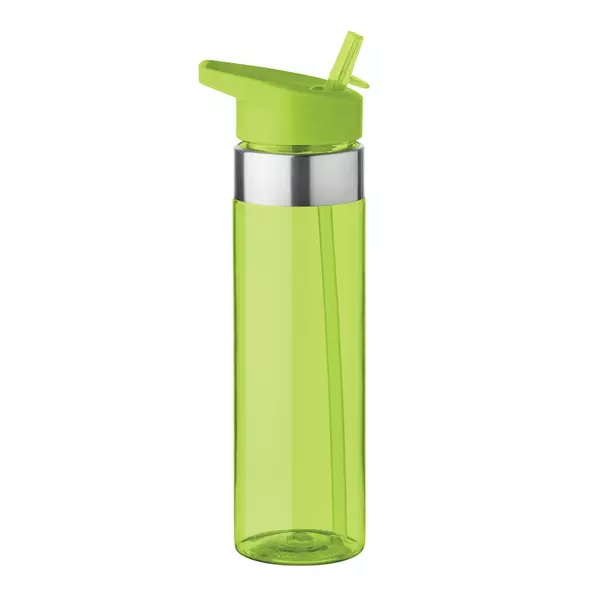 Drinking bottle made of Tritan with a straw 650 ml