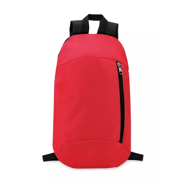 Backpack with a front pocket