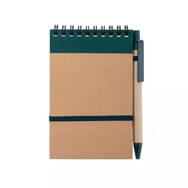 ECO notebook and ball pen