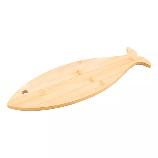Fish shaped bamboo cutting board