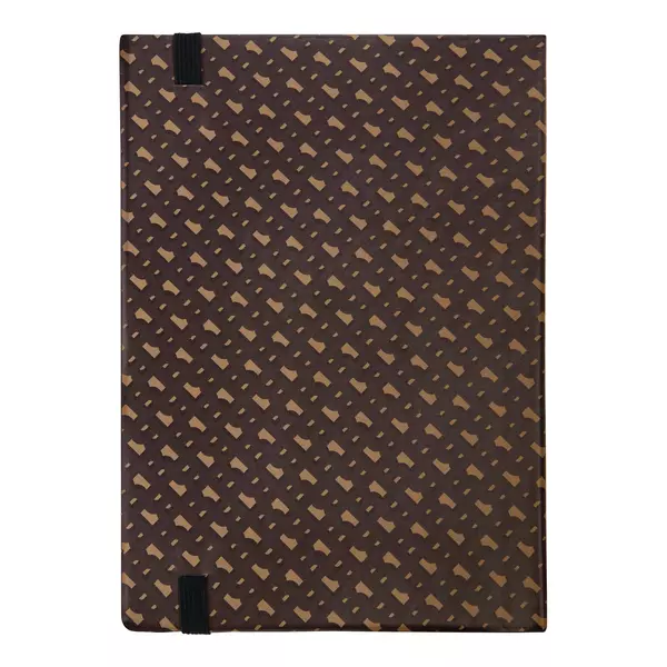 Notebook A5 Monogram Camel Lined