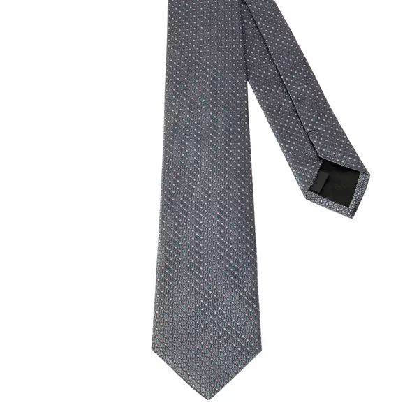 Silk Tie Caprio Grey