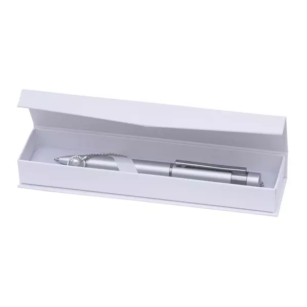 Women's pen and necklace set in a box