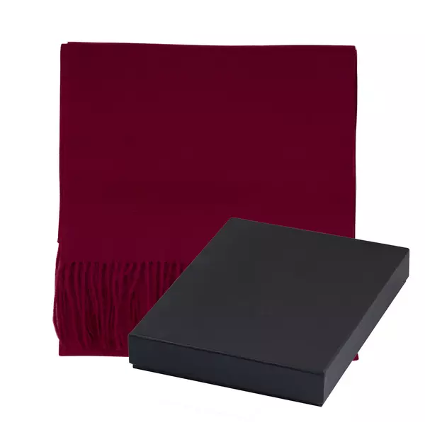 Зимен шал в кутия