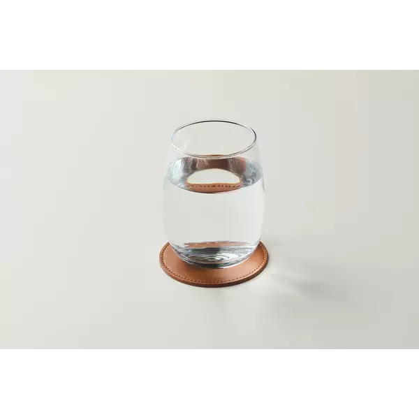 Eco leather coaster
