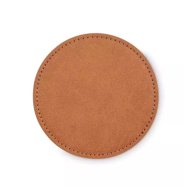 Eco leather coaster